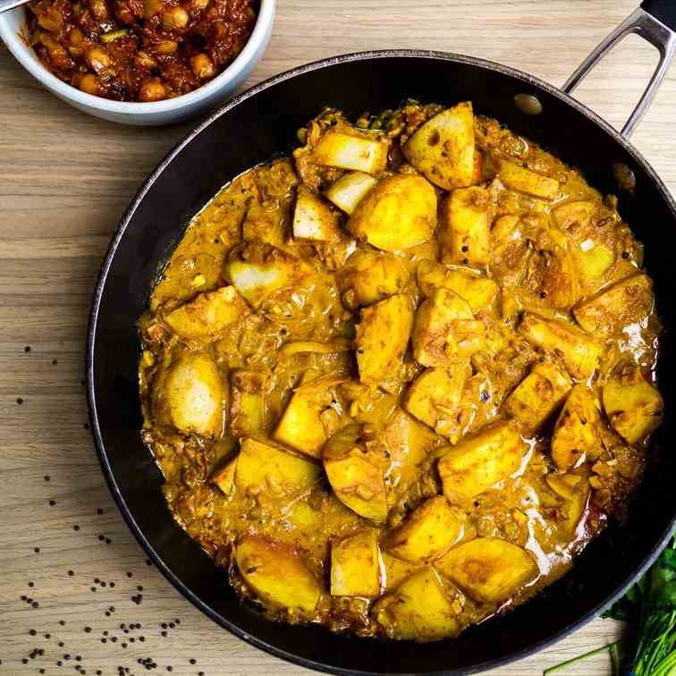 Adaptable One Pot Vegan Curry