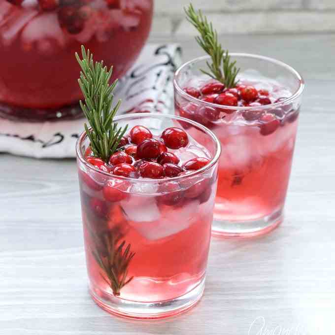 Cranberry Holiday Punch