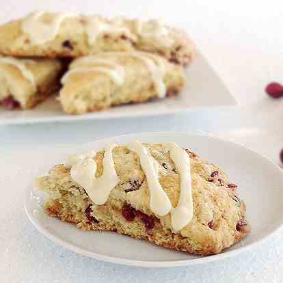 Cognac & Cranberry Scones