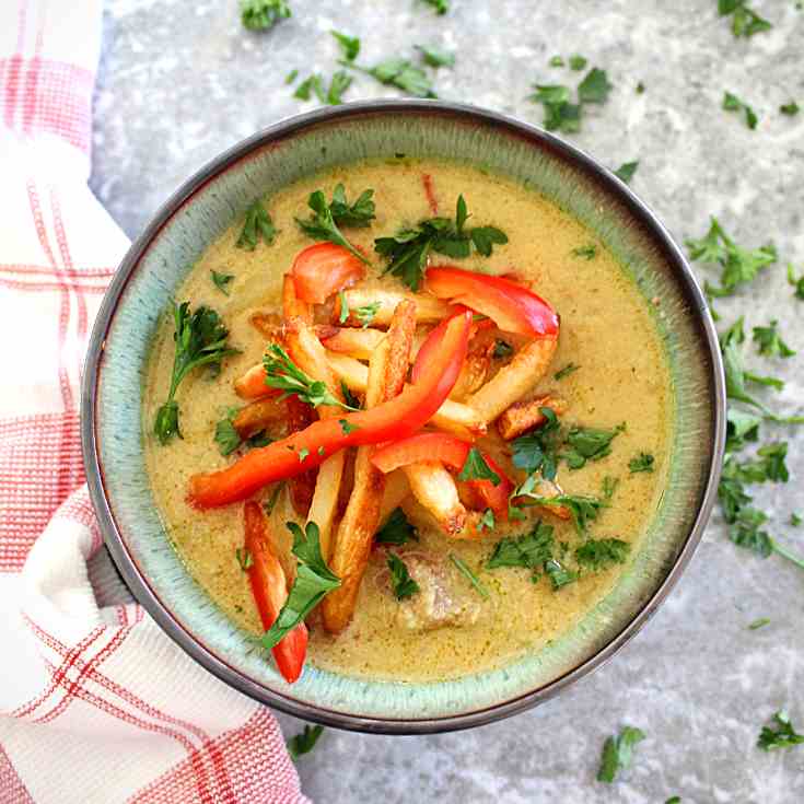 Peanut Soup - Bolivian Sopa De Mani