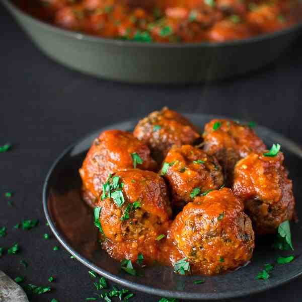 Vegetarian Mushroom Meatballs