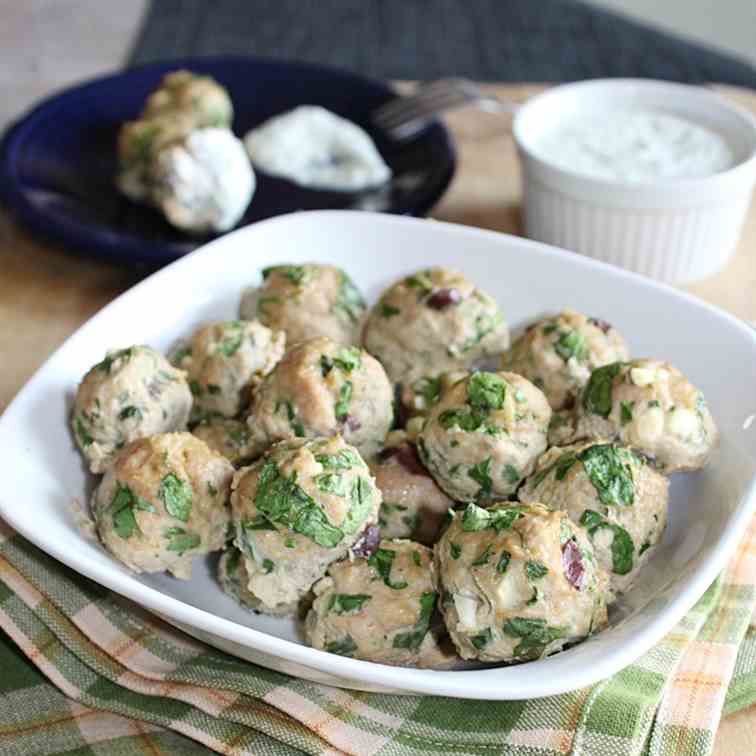 Greek Turkey Meatballs