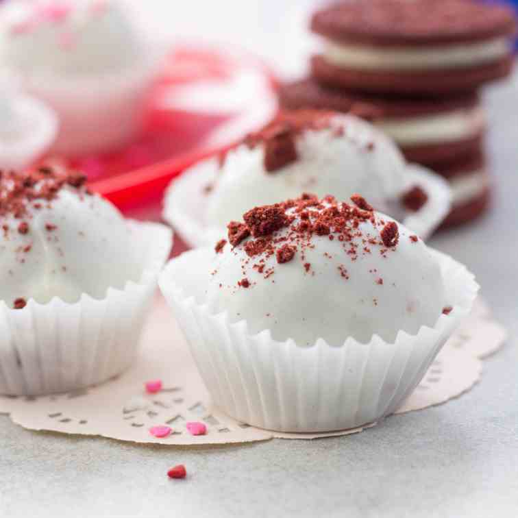 Red Velvet OREO Truffles