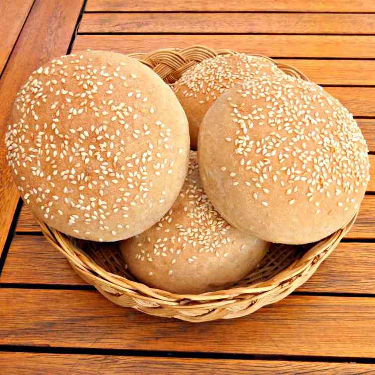 Wholemeal Burger Buns