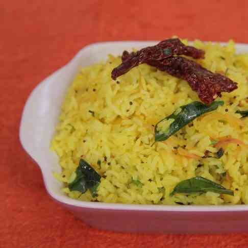 Lemon Rice in Marathi- South Indian Style 