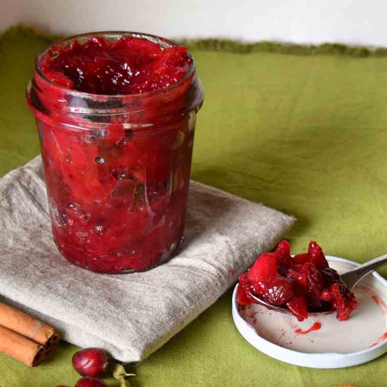 Cranberry Mixed Fruit Chutney