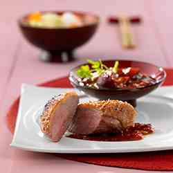 Crispy Duck With Plum Sauce