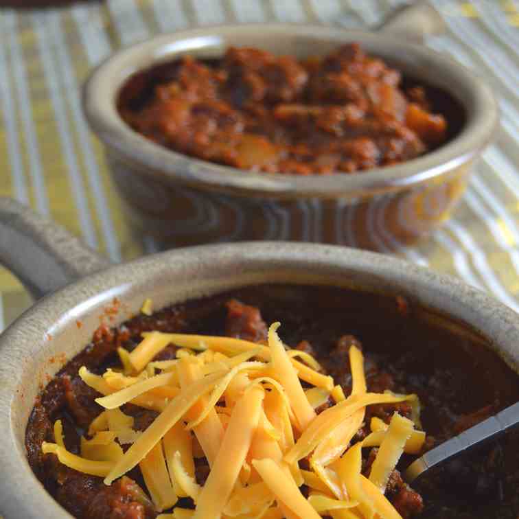 Spicy Slow Cooker Chili