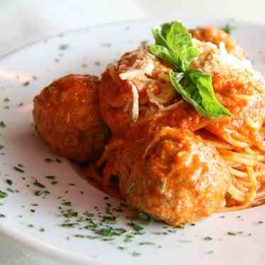 Spaghetti con Polpette