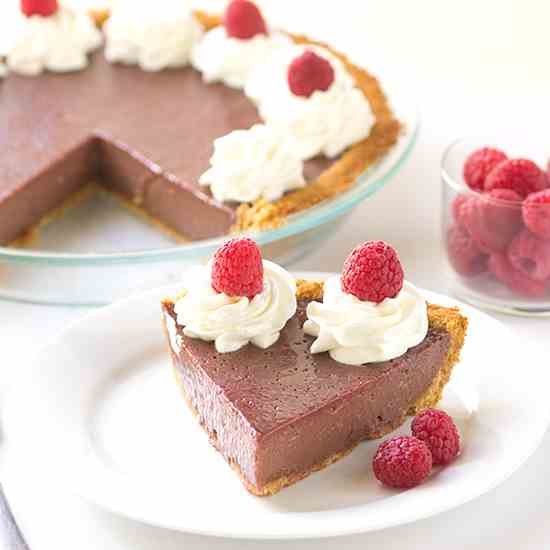 Chocolate Raspberry Pie