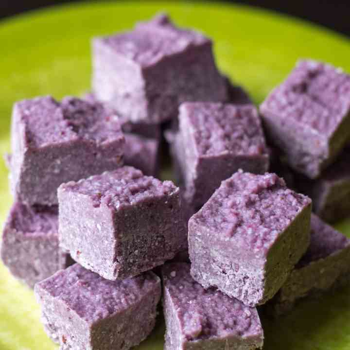 Blackberry Coconut Fat Bombs