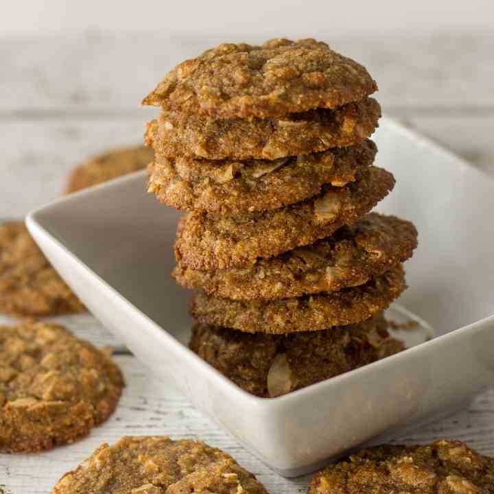 Brown Butter Coconut Cookies