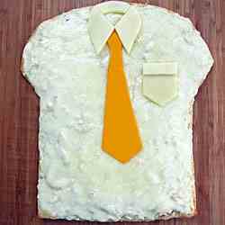 Shirt and Tie Pizza