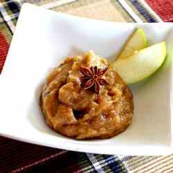 Applesauce with Star Anise and Dates