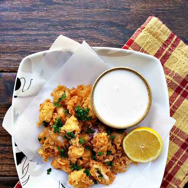 Buttermilk fried calamari