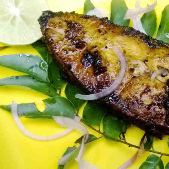 Delicious Fish Fry Green Masala Recipe