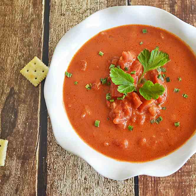 Homestyle Cream of Mushroom Soup - vegan