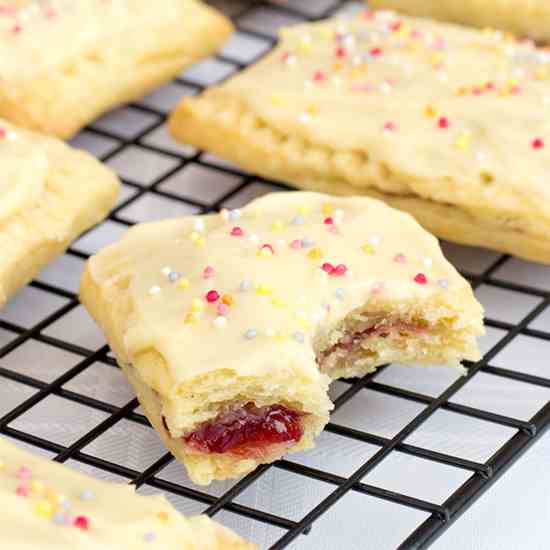 Raspberry Pop Tarts