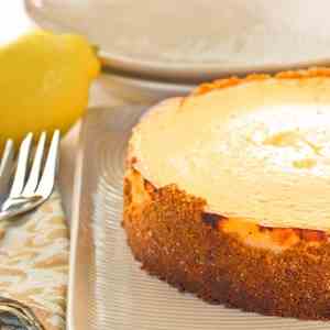 Baked Lemon Cheesecake