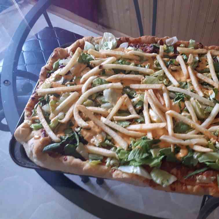 Big Mac Pizza - Cake