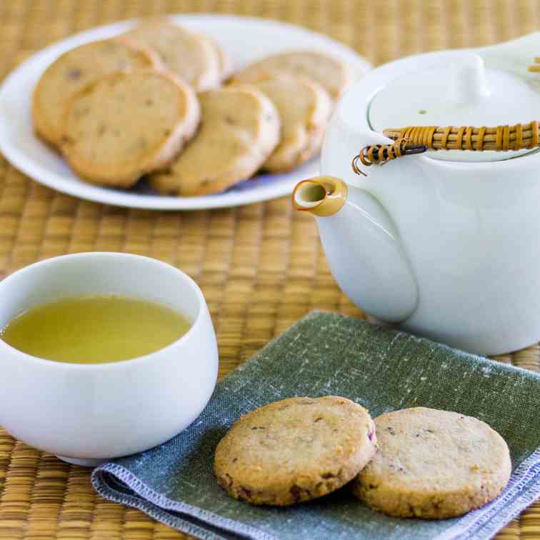 Vegan Pecan Shortbread Cookies are GF