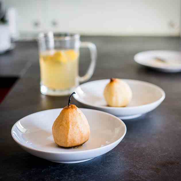 Ginger Baked Pear Recipe