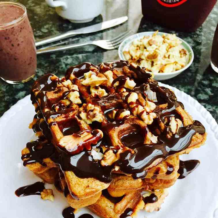 Totally scrumptious waffles