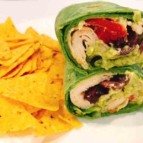 Greek Chicken Wraps