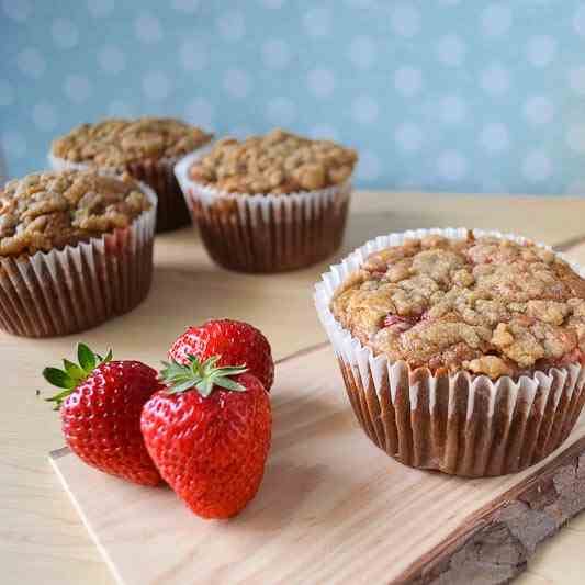 Strawberry Banana Cupcakes