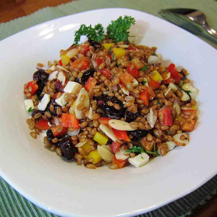 Red Wheat Berry Salad