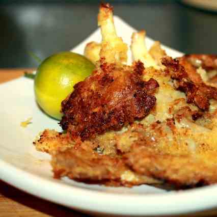 Pan-fried Oyster Mushrooms