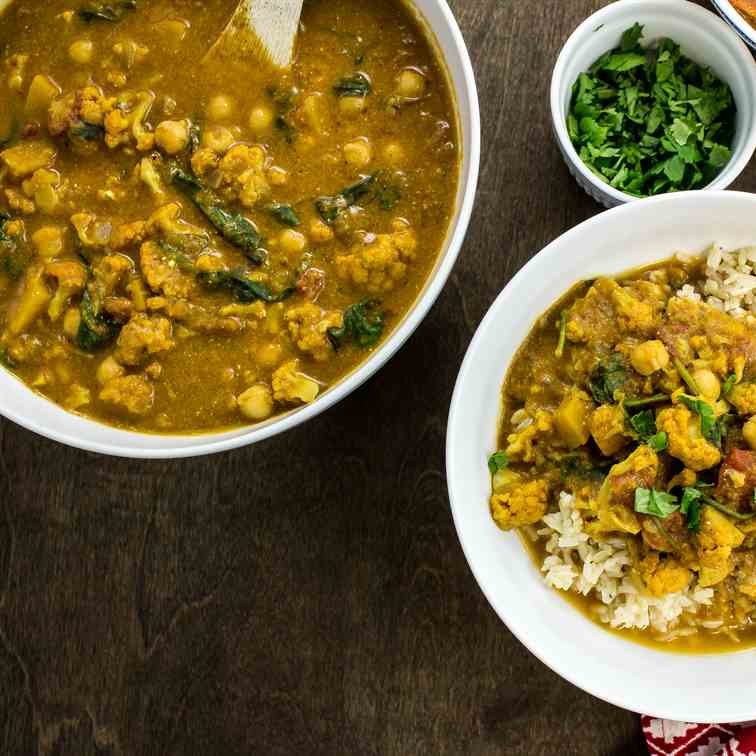 Squash - Vegetable Curry