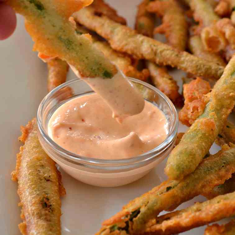 Crispy Fried Fried Green Beans