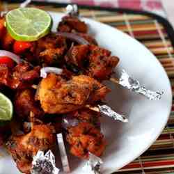 Chicken Tikka - Tandoori Chicken Kebabs