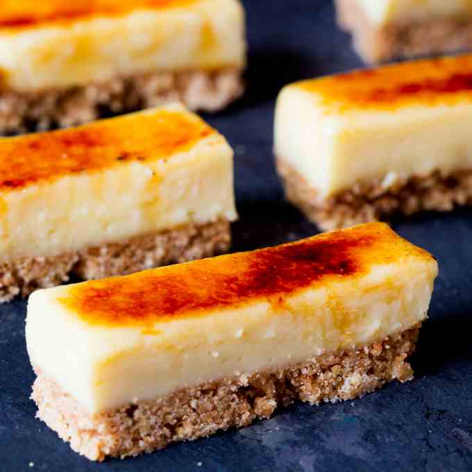 Creme Brulee Bars