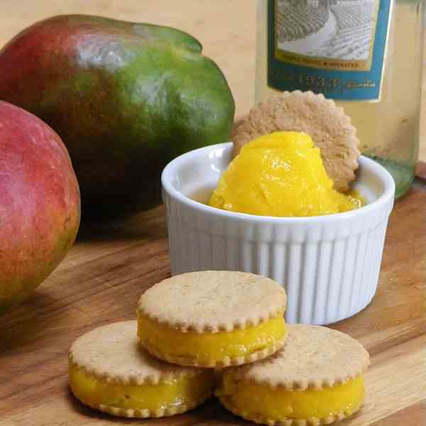 Mango Moscato Sorbet