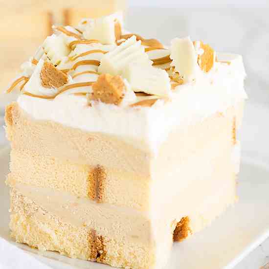 No Bake White Chocolate Peanut Butter Dess