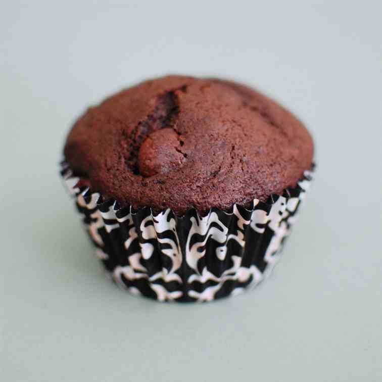 Chocolate Chocolate Muffins