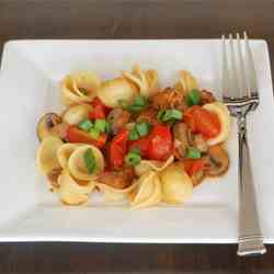 Orecchiette with Chorizo