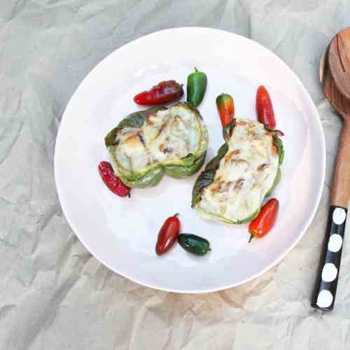 Philly Cheesesteak Stuffed Peppers