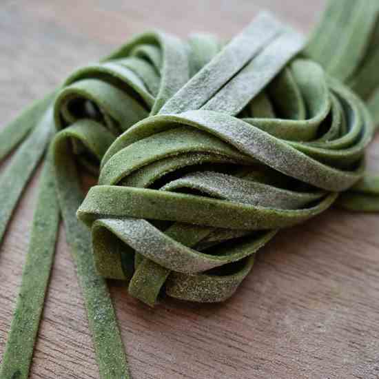 Spinach Fettucine