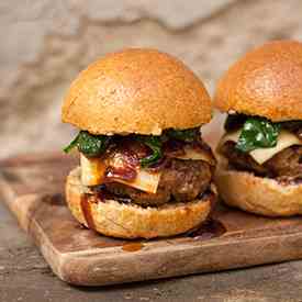 Hot Stout BBQ Sauce Burgers