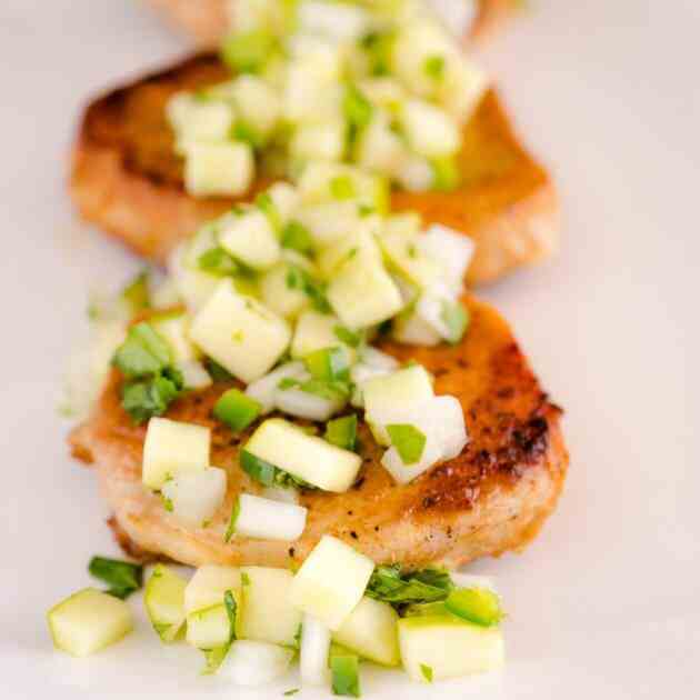 Pan Seared Pork Chops