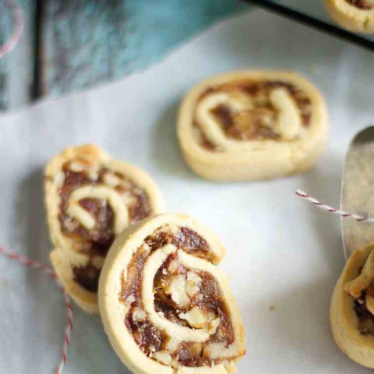 Date Pinwheel Cookies