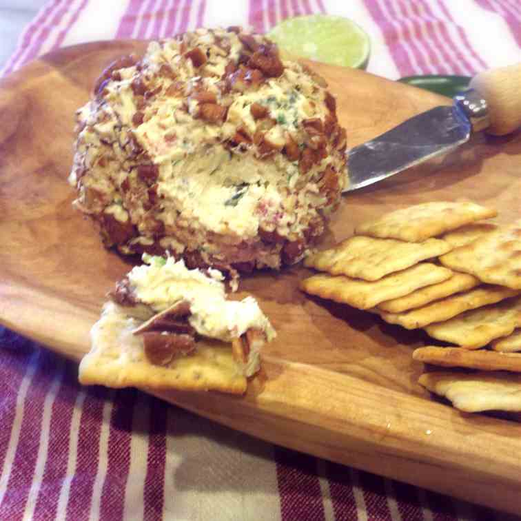 Bacon Crab Jalapeño Cheese Ball
