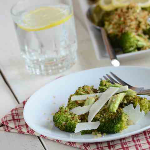Italian Dressing-Inspired Roasted Broccoli