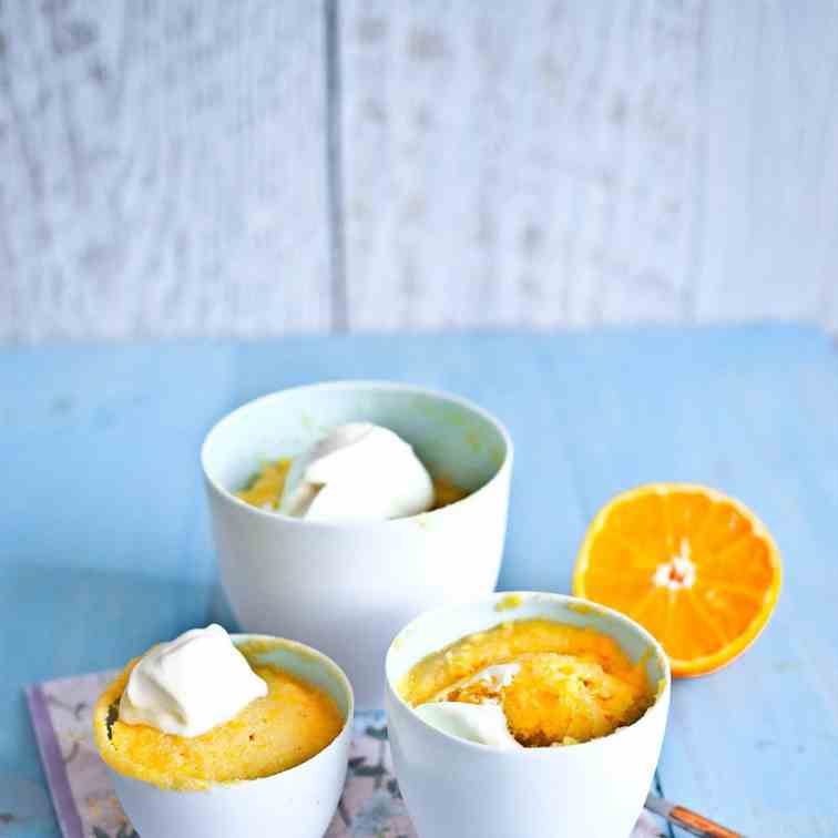 Orange and Almond Mug Cake 