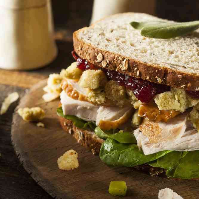 Thanksgiving Turkey Sandwich Recipe