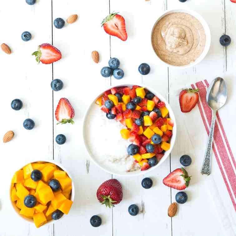 Sugar-free Strawberry Oatmeal