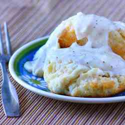 White "Sawmill" Gravy